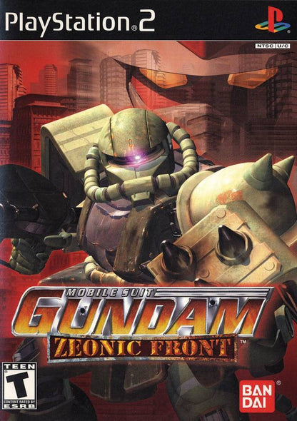 J2Games.com | Mobile Suit Gundam Zeonic Front (Playstation 2) (Pre-Played - CIB - Good).