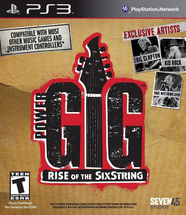 J2Games.com | Power Gig: Rise of the SixString (Playstation 3) (Pre-Played - CIB - Good).