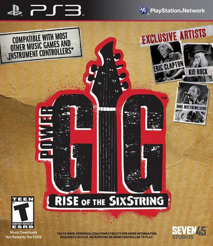 J2Games.com | Power Gig: Rise of the SixString (Playstation 3) (Pre-Played - CIB - Good).