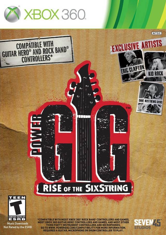 J2Games.com | Power Gig: Rise of the SixString (Xbox 360) (Pre-Played - CIB - Good).