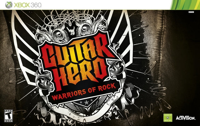 Súper paquete Guitar Hero: Warriors Of Rock (Xbox 360)