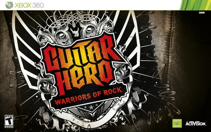 Súper paquete Guitar Hero: Warriors Of Rock (Xbox 360)