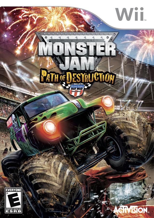 J2Games.com | Monster Jam: Path of Destruction (Wii) (Pre-Played - CIB - Good).