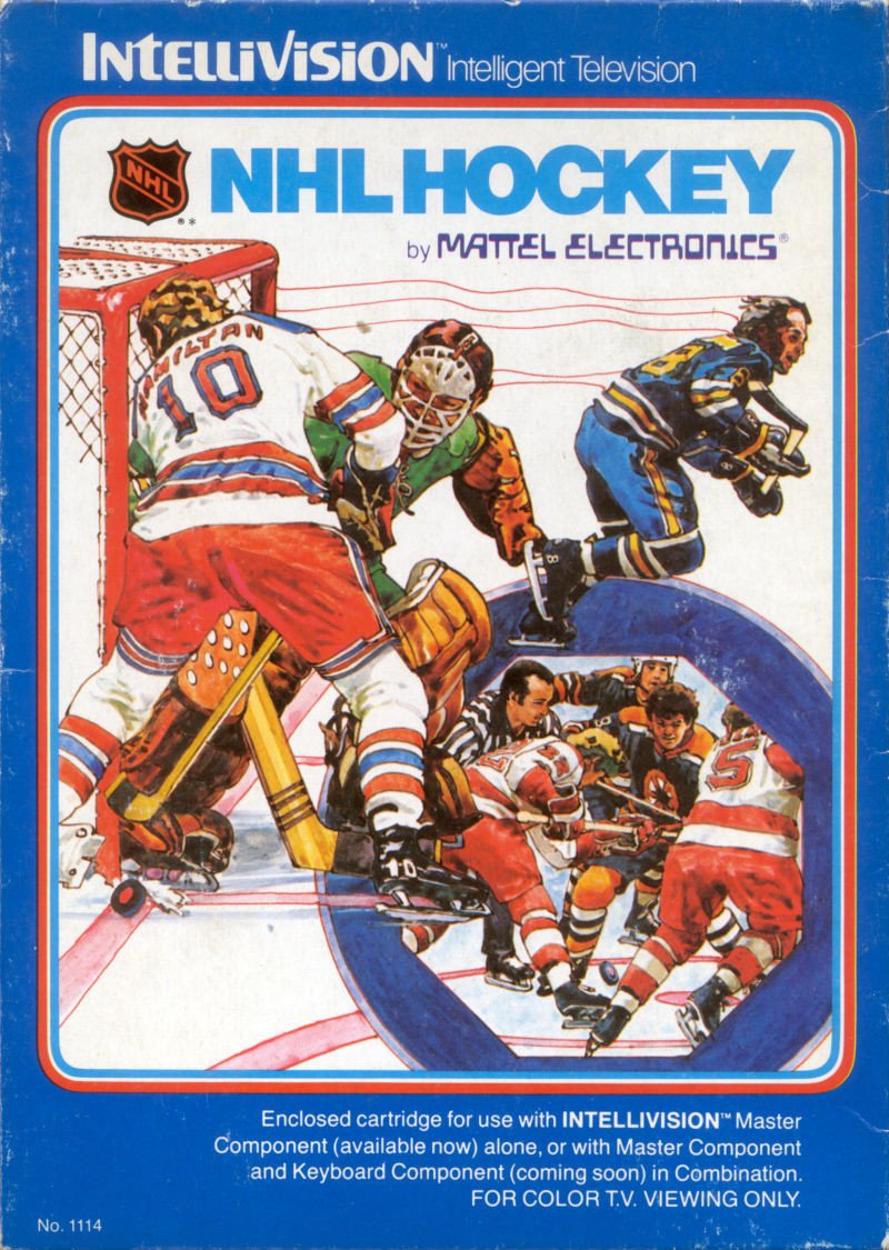 J2Games.com | NHL Hockey (Intellivision) (Pre-Played - Game Only).