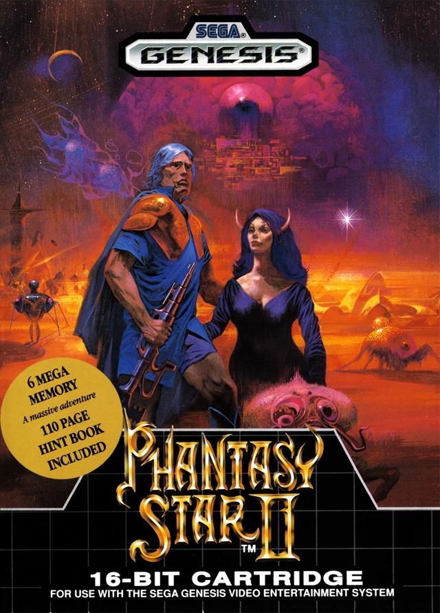 J2Games.com | Phantasy Star II (Sega Genesis) (Pre-Played - CIB - Good).