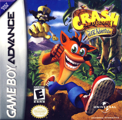 Crash Bandicoot: The Huge Adventure (Gameboy Advance)