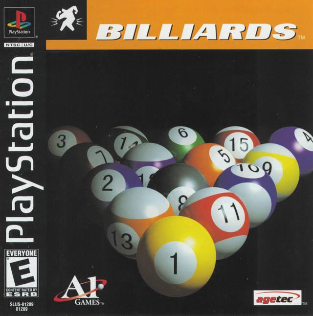 J2Games.com | Billiards (Playstation) (Pre-Played - CIB - Good).