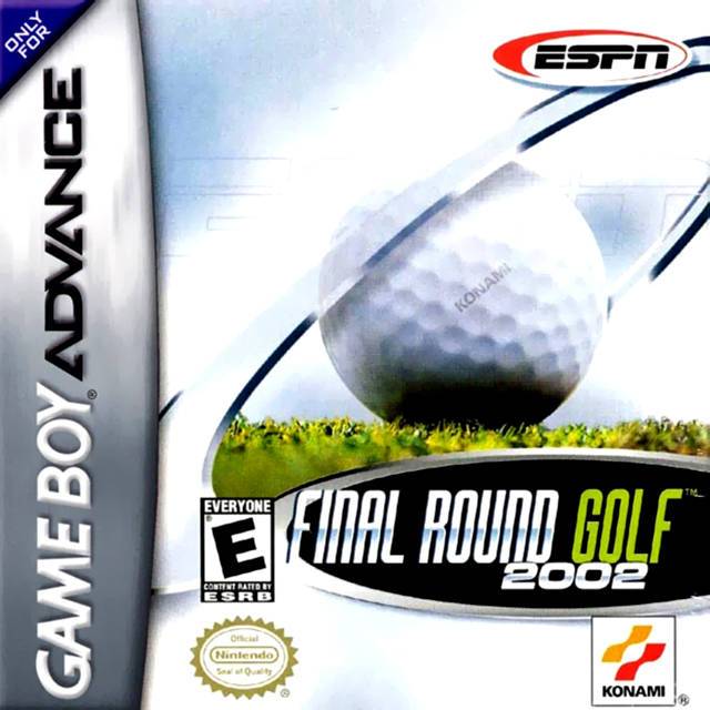 J2Games.com | Final Round Golf 2002 (Gameboy Advance) (Pre-Played - Game Only).
