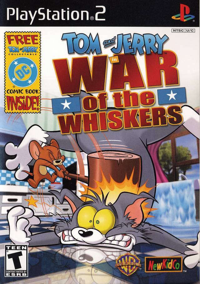 J2Games.com | Tom and Jerry War of Whiskers (Playstation 2) (Complete - Good).
