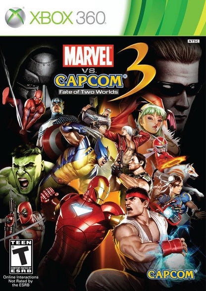 J2Games.com | Marvel Vs. Capcom 3: Fate of Two Worlds (Xbox 360) (Pre-Played - CIB - Good).