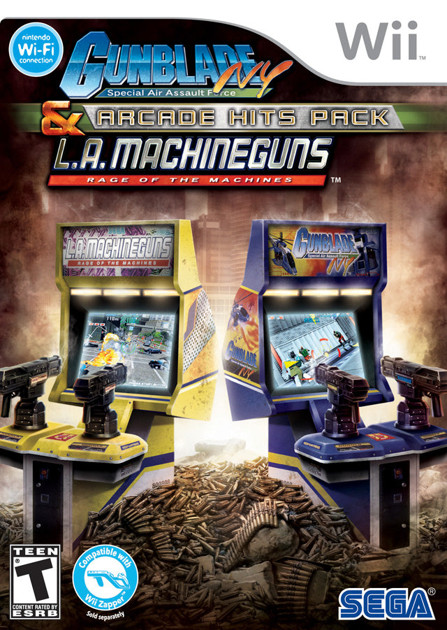 Gunblade NY & L.A. Machineguns Arcade Hits Pack (Wii)