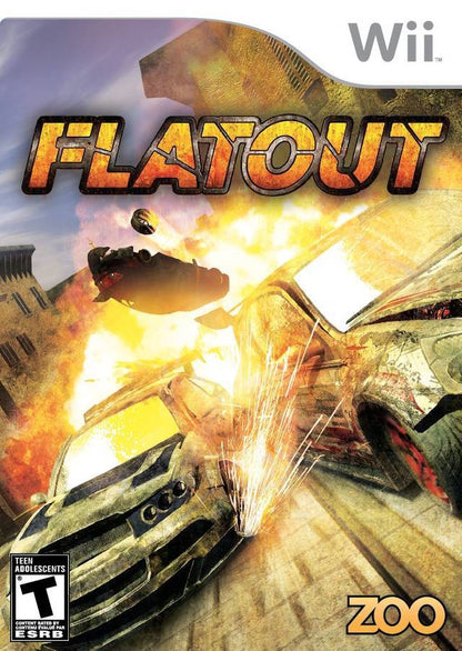 J2Games.com | FlatOut (Wii) (Pre-Played - CIB - Good).