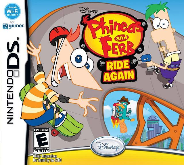 J2Games.com | Phineas and Ferb Ride Again (Nintendo DS) (Pre-Played - Game Only).