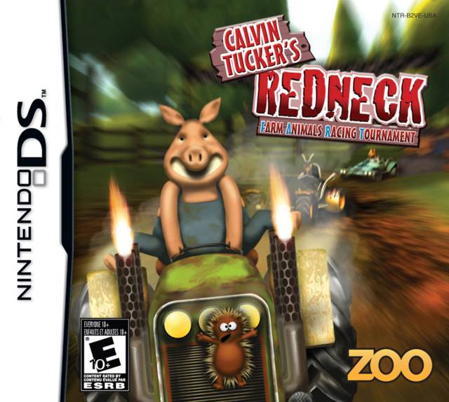 Redneck Farm de Calvin Tucker: Torneo de carreras de animales (Nintendo DS)