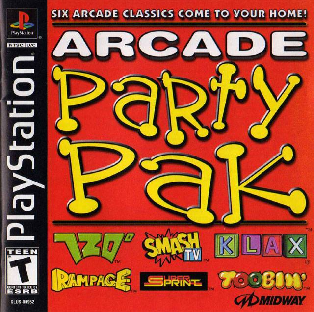 J2Games.com | Arcade Party Pak (Playstation) (Pre-Played - CIB - Good).