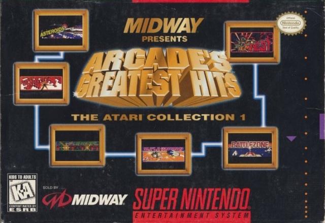 J2Games.com | Arcade's Greatest Hits Atari Collection 1 (Super Nintendo) (Pre-Played - CIB - Good).