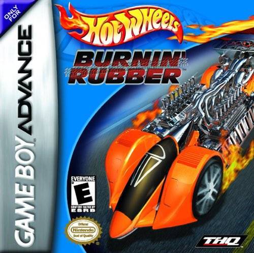 J2Games.com | Hot Wheels Burnin Rubber (Gameboy Advance) (Pre-Played - Game Only).