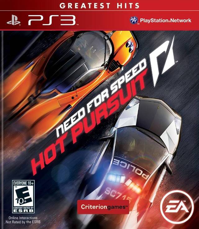 J2Games.com | Need for Speed Hot Pursuit Greatest Hits (Playstation 3) (Pre-Played - CIB - Good).