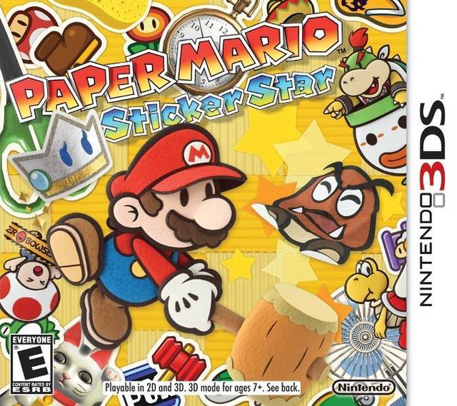 J2Games.com | Paper Mario Sticker Star (Nintendo 3DS) (Pre-Played - Game Only).