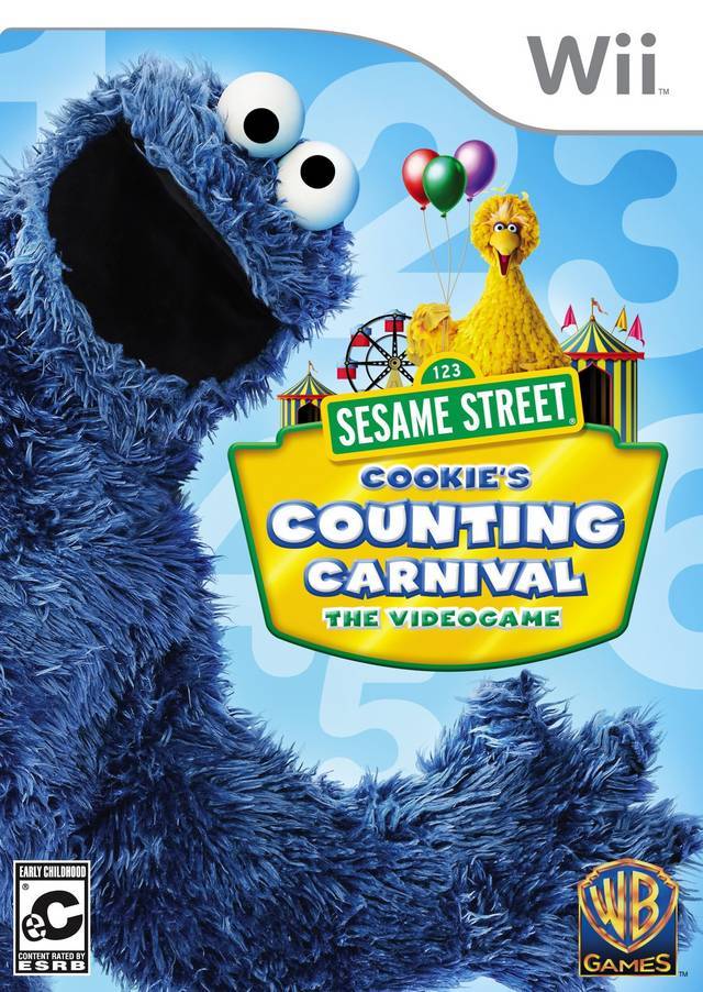 J2Games.com | Sesame Street: Cookie's Counting Carnival (Wii) (Pre-Played - CIB - Good).