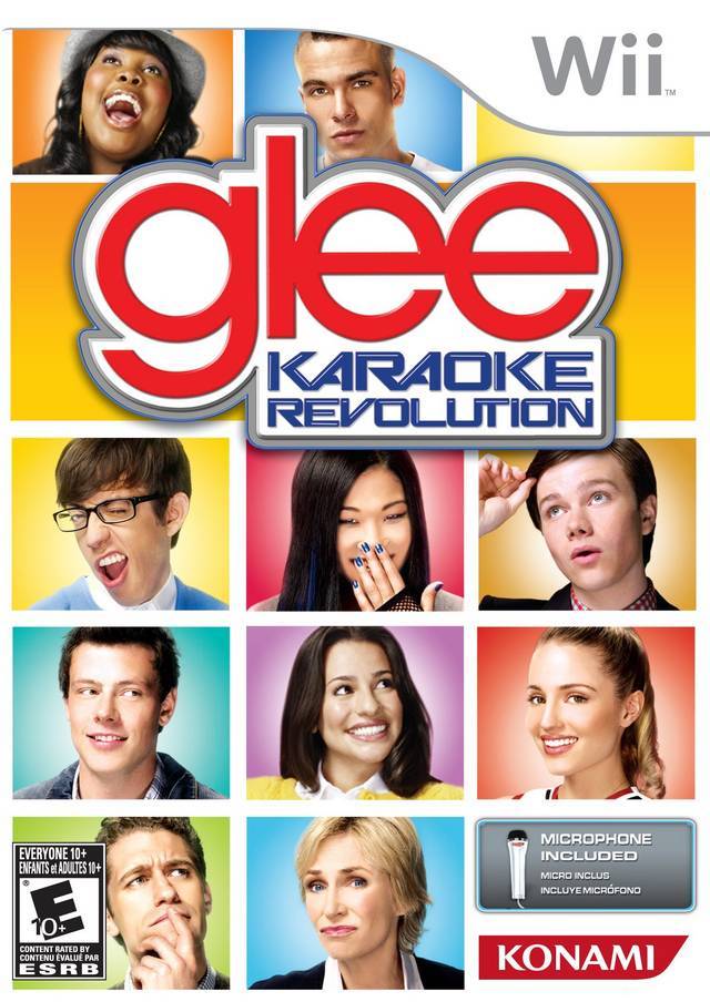 J2Games.com | Karaoke Revolution: Glee with Microphone (Wii) (Pre-Played - CIB - Good).