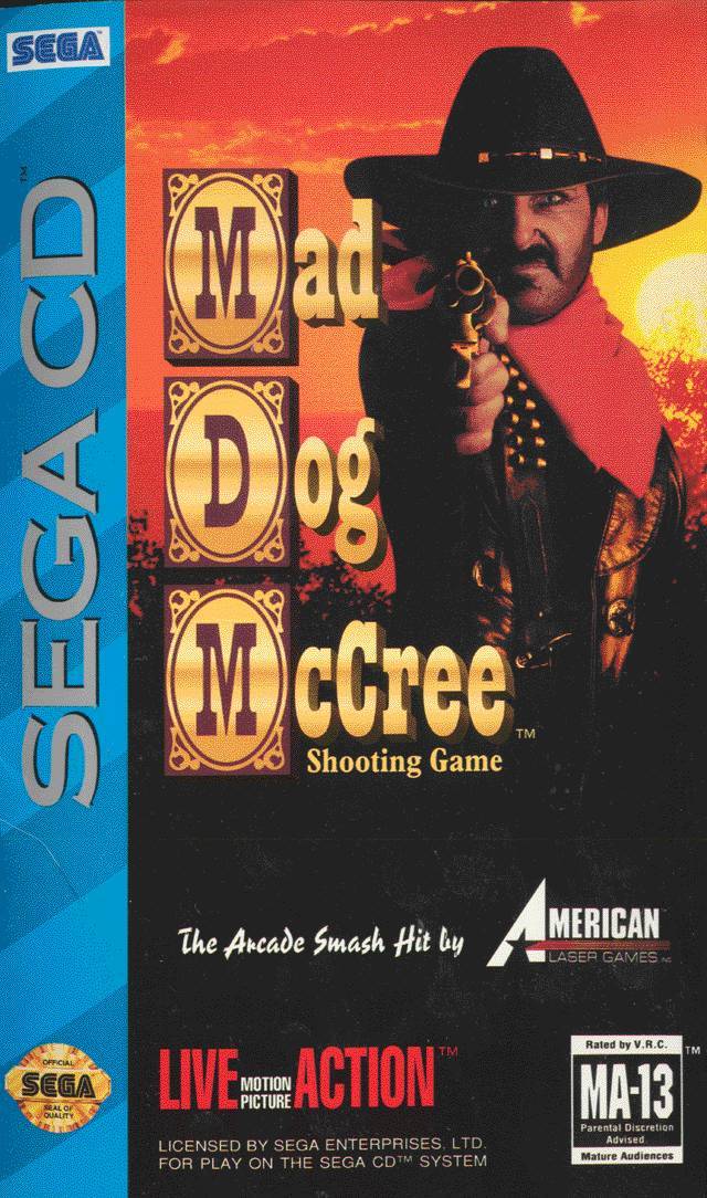 J2Games.com | Mad Dog McCree (Sega CD) (Pre-Played - CIB - Good).