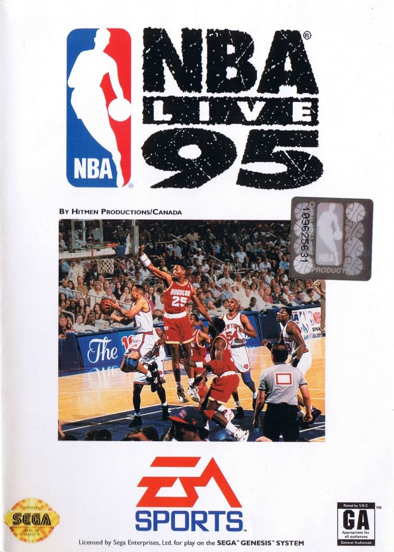 J2Games.com | NBA Live 95 (Sega Genesis) (Pre-Played - Game Only).