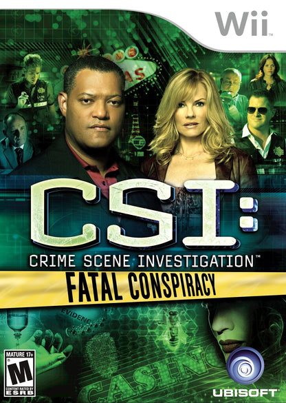 CSI: Investigación de la escena del crimen: Conspiración fatal (Wii)