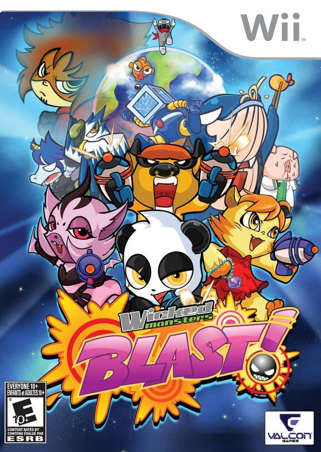 Explosión del monstruo malvado (Wii)