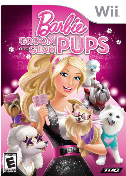 J2Games.com | Barbie: Groom and Glam Pups (Wii) (Pre-Played - CIB - Good).