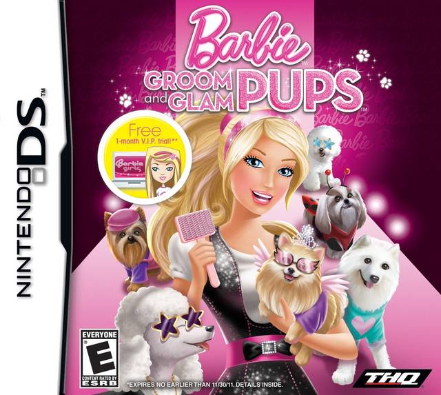 Barbie: Groom and Glam Pups (Nintendo DS)