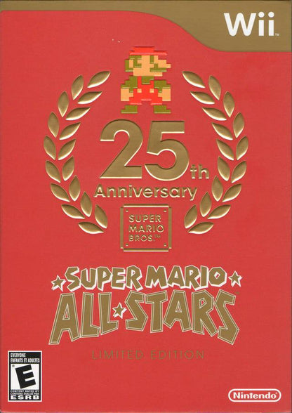 J2Games.com | Super Mario All-Stars Limited Edition W/Music CD (Nintendo Wii) (Pre-Played - Game Only).