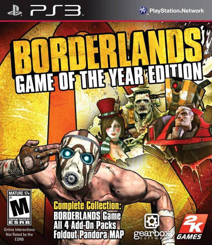 J2Games.com | Borderlands Game of the Year Edition (Playstation 3) (Pre-Played - CIB - Good).