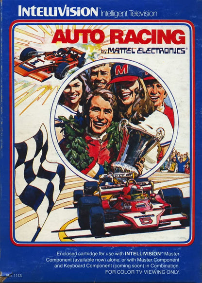 J2Games.com | Auto Racing (Intellivision) (Pre-Played - Game Only).