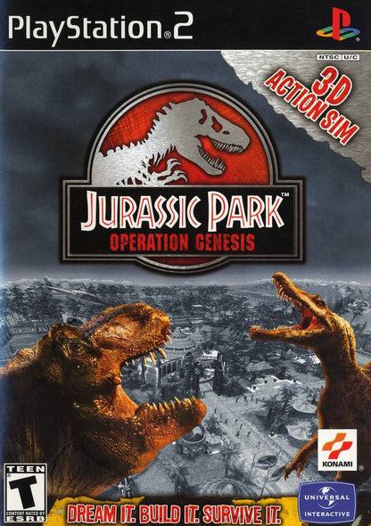 Operación Génesis de Parque Jurásico (Playstation 2)