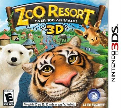 J2Games.com | Zoo Resort (Nintendo 3DS) (Pre-Played - CIB - Good).