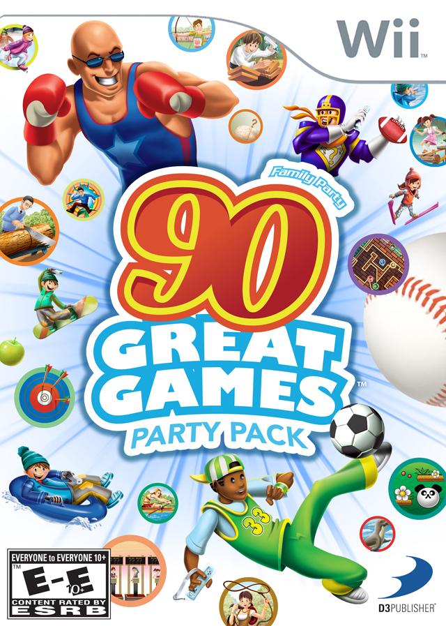 J2Games.com | Family Party: 90 Great Games Party Pack (Wii) (Pre-Played - Game Only).