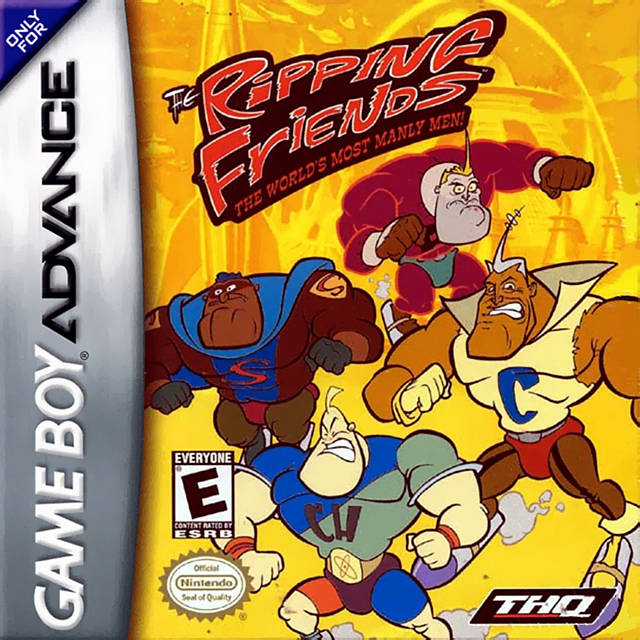 The Ripping Friends: The World's Most Manly Men! (Gameboy Advance)