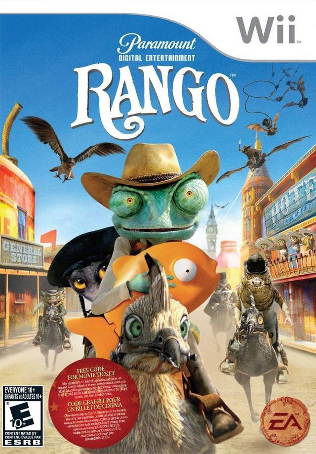 J2Games.com | Rango: The Video Game (Wii) (Pre-Played - CIB - Good).
