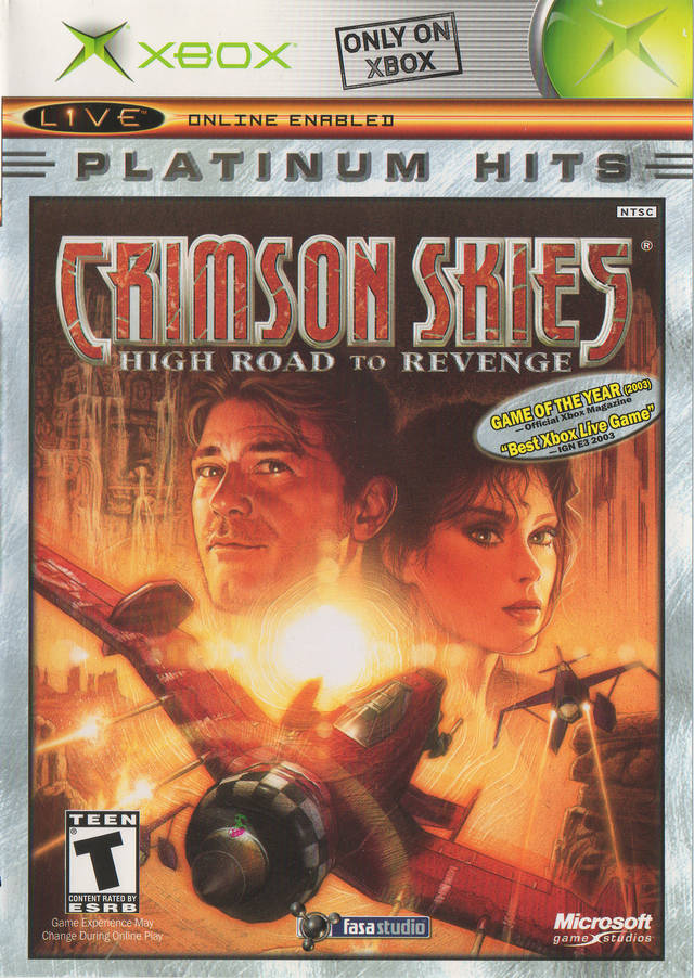 Crimson Skies: High Road to Revenge (Éxitos Platino) (Xbox)