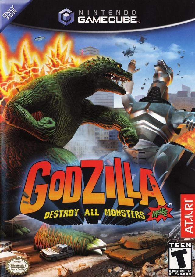 J2Games.com | Godzilla Destroy All Monsters Melee (Gamecube) (Pre-Played - Game Only).