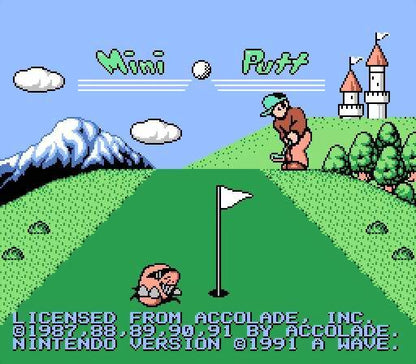 Mini Putt Super Pro Golf (Nintendo NES)