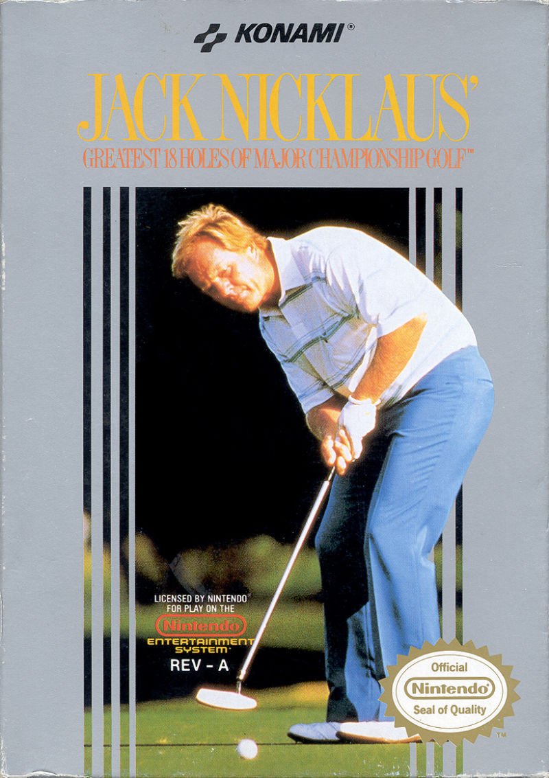 J2Games.com | Jack Nicklaus Golf (Nintendo NES) (Pre-Played - Game Only).