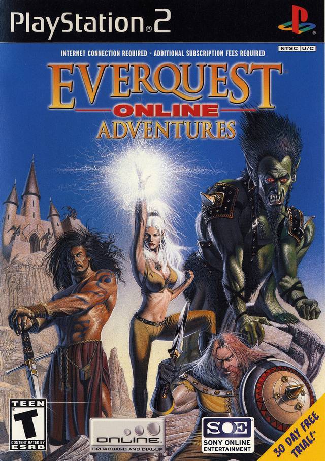 J2Games.com | Everquest Online Adventures (Playstation 2) (Pre-Played - CIB - Good).