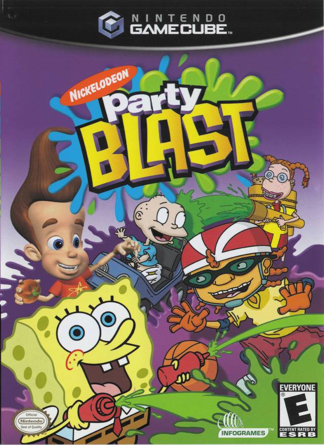 J2Games.com | Nickelodeon Party Blast (Gamecube) (Pre-Played - CIB - Good).