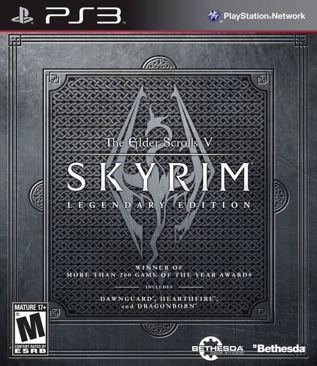 J2Games.com | Elder Scrolls V: Skyrim Legendary Edition (Playstation 3) (Pre-Played - CIB - Good).