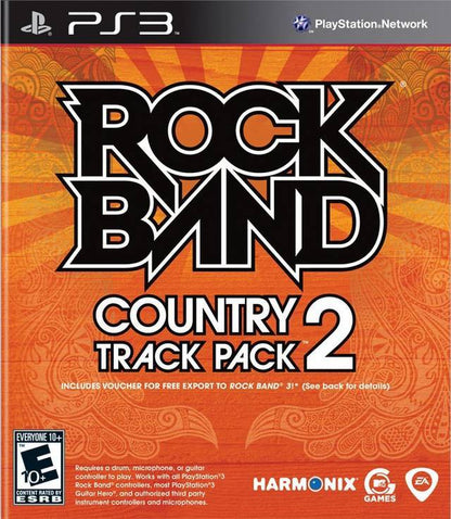 J2Games.com | Rock Band Track Pack: Country 2 (Playstation 3) (Complete - Good).