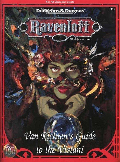 J2Games.com | Van Richten's Guide to the Vistani AD&D 2nd Edition Ravenloft (Pre-Played - CIB - Good) (Dungeons & Dragons).