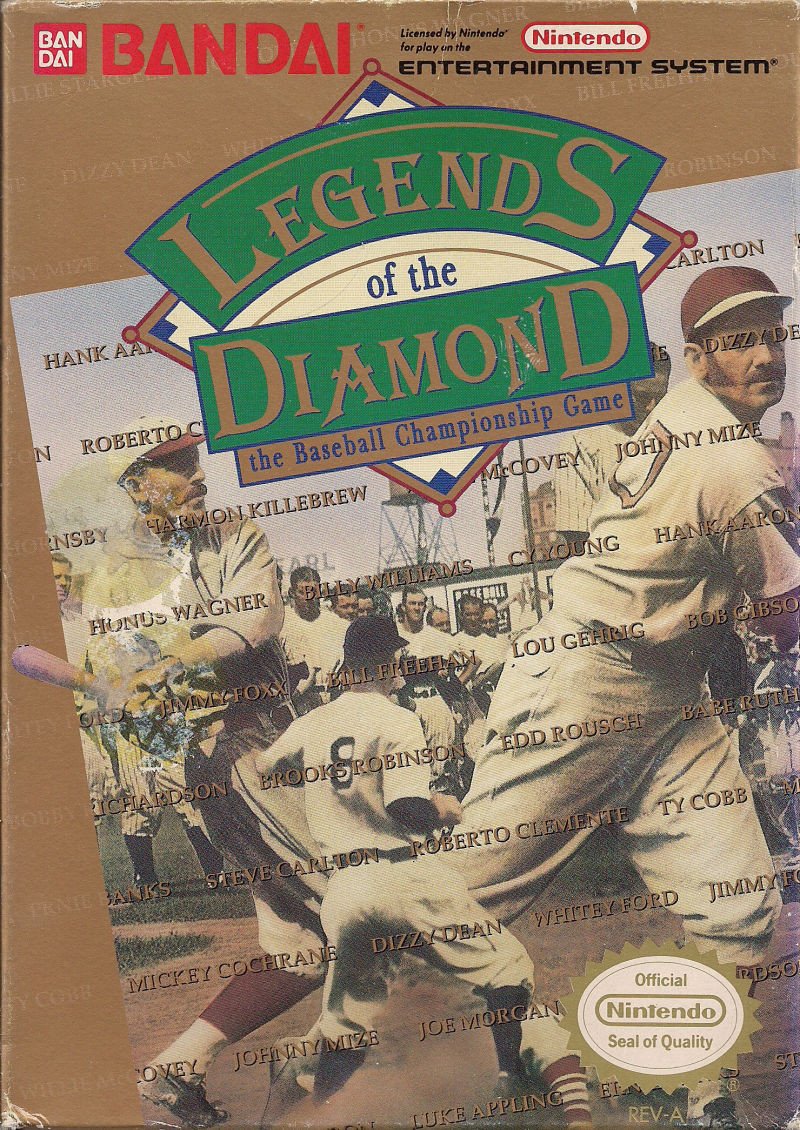 J2Games.com | Legends of the Diamond (Nintendo NES) (Pre-Played - Game Only).