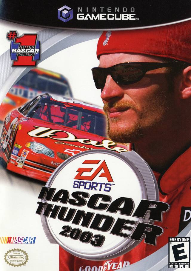 NASCAR Thunder 2003 with 4 Steering Wheel Bundle (Gamecube)